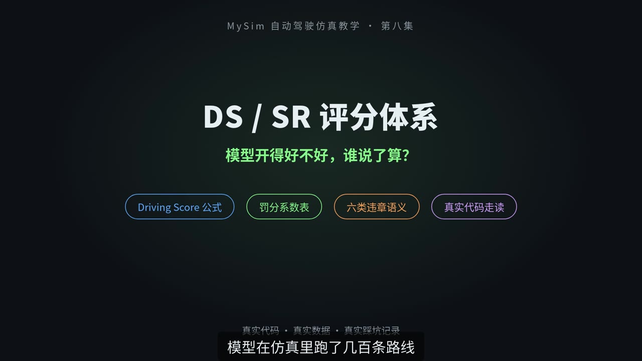 DS/SR 评分体系：模型开得好不好谁说了算（上）
